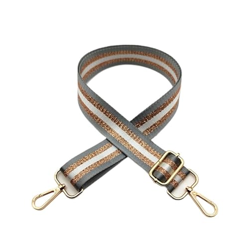 YGLEEULI Verstellbarer 130 cm Langer Umhängetaschengurt als Ersatz for Damen, Abnehmbarer Griff als Zubehör für Handtasche(16) von YGLEEULI