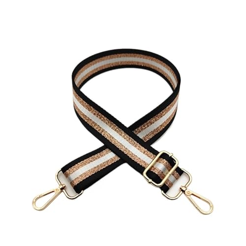 YGLEEULI Verstellbarer 130 cm Langer Umhängetaschengurt als Ersatz for Damen, Abnehmbarer Griff als Zubehör für Handtasche(8) von YGLEEULI