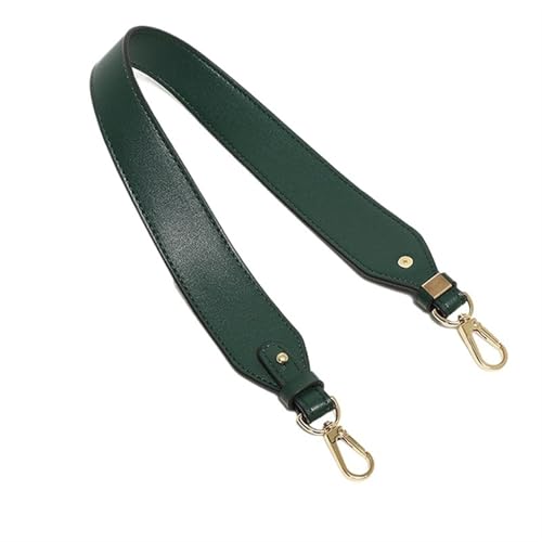 YGLEEULI Verstellbarer breiter Taschengurt aus PU-Leder for Damen, Schulter-Umhängetasche, Messenger-Gürtel, Accessoire für Handtasche(Dark Green) von YGLEEULI