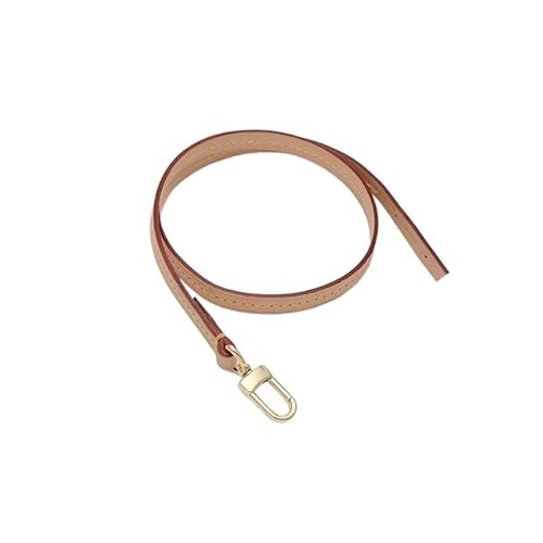 YGMNQAL Schulterriemen für Taschen Tasche Transformationstasche Perle Verlängerungskette Achselschultergurt Pflanzlich gegerbtes Leder Zubehör(Strap(104cm)) von YGMNQAL