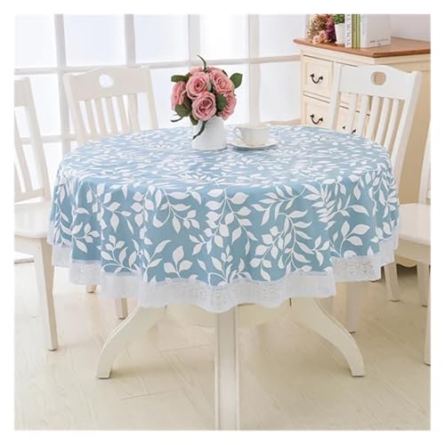 YGMNQAL Tischdecke wasserdicht PVC-wasserdichte Tischdecke, runde Tischdecke, Nappe-Tischdecke, Party-Hochzeitstischdecke for Zuhause, Küche, Tischdecke(Color B,200 * 200cm) von YGMNQAL