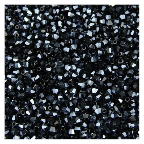 200 stücke Doppelkegel Kristalle Lose Perlen Ball Versorgung Oberfläche Farbe Beschichtung Armband Halskette Schmuck Machen(3103 Deep Blue) von YGSGJSP