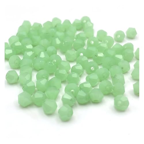 3 4 6 mm Doppelkegel Österreichische Kristallperlen zur Schmuckherstellung, Abstandshalter, facettiertes Glas, Armband, Halskette, DIY(Color 03,6mm) von YGSGJSP