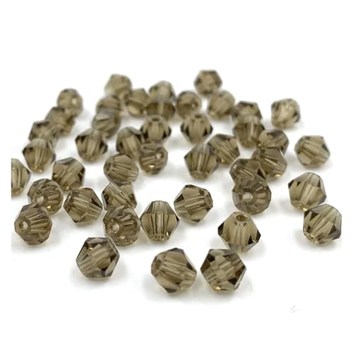 3 4 6 mm Doppelkegel Österreichische Kristallperlen zur Schmuckherstellung, Abstandshalter, facettiertes Glas, Armband, Halskette, DIY(Color 43,6mm) von YGSGJSP