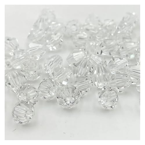 3 4 6 mm Doppelkegel Österreichische Kristallperlen zur Schmuckherstellung, Abstandshalter, facettiertes Glas, Armband, Halskette, DIY(Color 8,6mm) von YGSGJSP