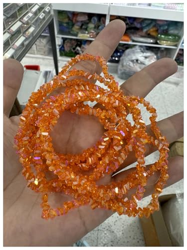 4MM Kristall Dreieck Perlen Perlen Lose Perle Handarbeit for DIY Schmuck Machen Armband Halskette Ohrring(Color-19) von YGSGJSP