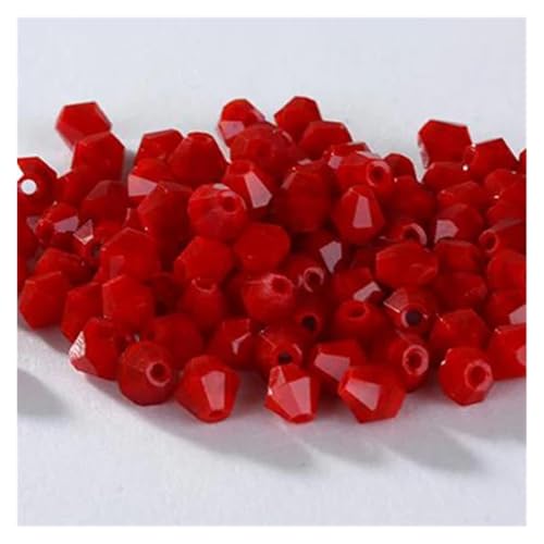 4mm 1000 Stück Doppelkegel österreichische Kristalle Perlen lose Spacer Perlen for DIY Schmuck machen U Pick Farben(4mm214) von YGSGJSP
