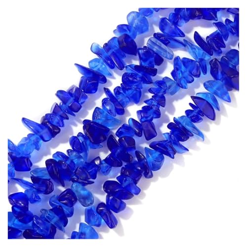 5-8mm Glasperlen Unregelmäßiger Freeform-Chip-Kies for Die Schmuckherstellung DIY Armband Halskette Accessries(Type 11,About 40cm) von YGSGJSP