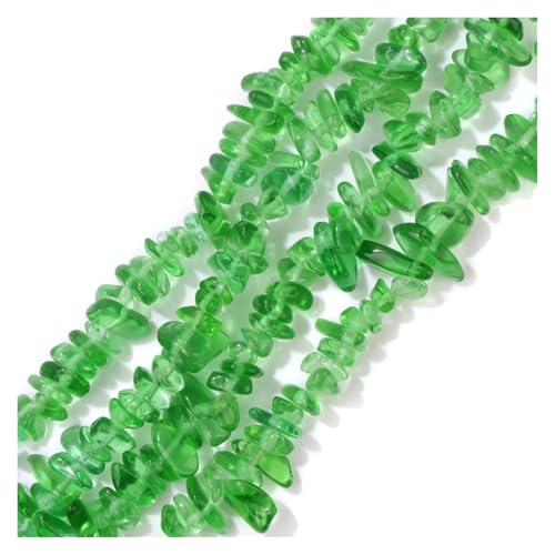 5-8mm Glasperlen Unregelmäßiger Freeform-Chip-Kies for Die Schmuckherstellung DIY Armband Halskette Accessries(Type 15,About 40cm) von YGSGJSP