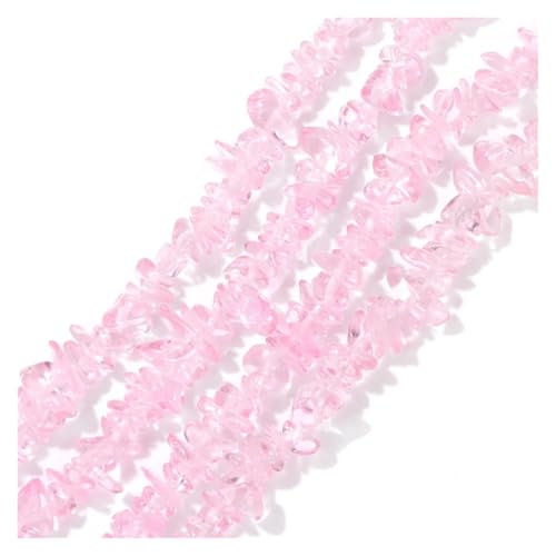 5-8mm Glasperlen Unregelmäßiger Freeform-Chip-Kies for Die Schmuckherstellung DIY Armband Halskette Accessries(Type 18,About 80cm) von YGSGJSP