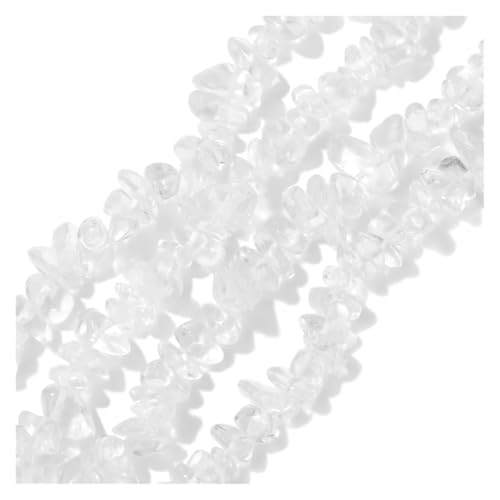 5-8mm Glasperlen Unregelmäßiger Freeform-Chip-Kies for Die Schmuckherstellung DIY Armband Halskette Accessries(Type 9,About 80cm) von YGSGJSP