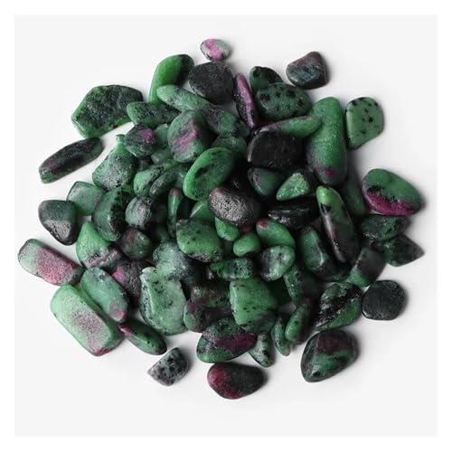 5-9mm Unregelmäßiger Stein Kies Agat Quartzs Mineralien Rock Chips for Home Aquarium Anzeige Dekoration DIY(NO.8 Zosite,50g) von YGSGJSP