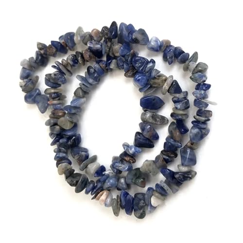 Chips Steinperlen Unregelmäßiger Kies Kristallquarz for Die Schmuckherstellung DIY Armband Halskette Zubehör(Color-23) von YGSGJSP