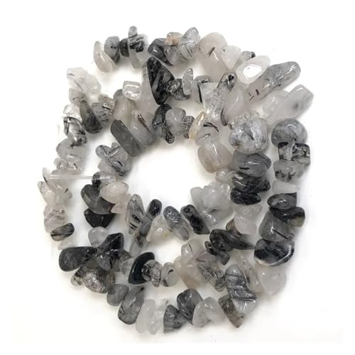Chips Steinperlen Unregelmäßiger Kies Kristallquarz for Die Schmuckherstellung DIY Armband Halskette Zubehör(Color3) von YGSGJSP