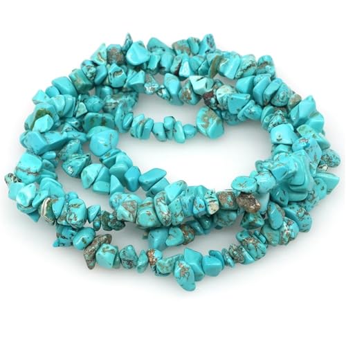 FloatingBeads Kristallsplitter, unregelmäßiger Kies, gebohrte Lochperle for die Schmuckherstellung, DIY-Armband, Halskette(Color-02,10pcs(approx.16IN)) von YGSGJSP