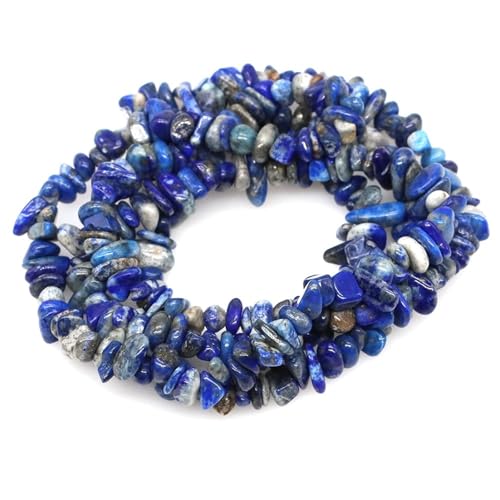 FloatingBeads Kristallsplitter, unregelmäßiger Kies, gebohrte Lochperle for die Schmuckherstellung, DIY-Armband, Halskette(Color-14,5pcs(approx.16IN)) von YGSGJSP