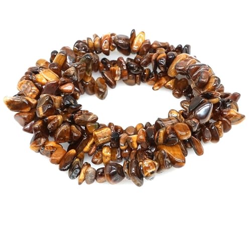 FloatingBeads Kristallsplitter, unregelmäßiger Kies, gebohrte Lochperle for die Schmuckherstellung, DIY-Armband, Halskette(Color-18,10pcs(approx.16IN)) von YGSGJSP