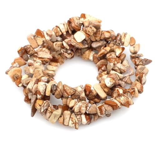 FloatingBeads Kristallsplitter, unregelmäßiger Kies, gebohrte Lochperle for die Schmuckherstellung, DIY-Armband, Halskette(Color-19,10pcs(approx.16IN)) von YGSGJSP