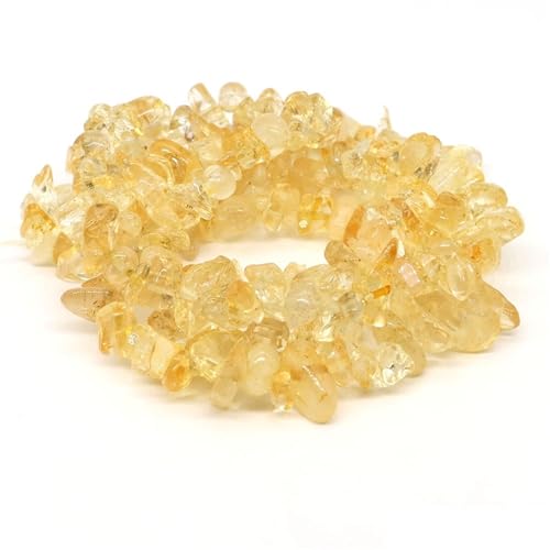 FloatingBeads Kristallsplitter, unregelmäßiger Kies, gebohrte Lochperle for die Schmuckherstellung, DIY-Armband, Halskette(Color-25,10pcs(approx.16IN)) von YGSGJSP