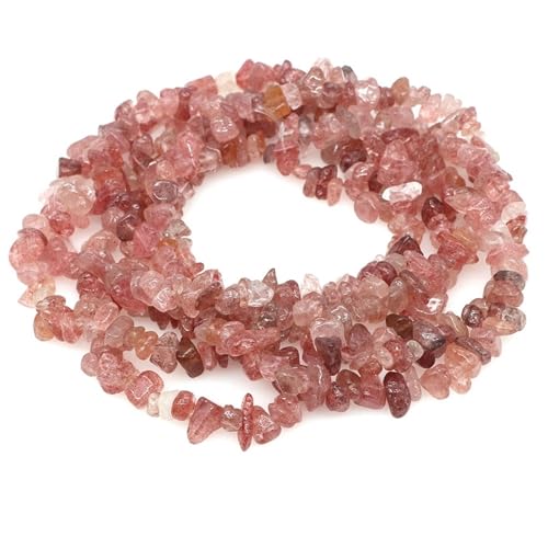 FloatingBeads Kristallsplitter, unregelmäßiger Kies, gebohrte Lochperle for die Schmuckherstellung, DIY-Armband, Halskette(Color-4,20pcs(approx.16IN)) von YGSGJSP