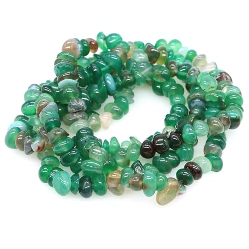 FloatingBeads Kristallsplitter, unregelmäßiger Kies, gebohrte Lochperle for die Schmuckherstellung, DIY-Armband, Halskette(Color19,5pcs(approx.16IN)) von YGSGJSP