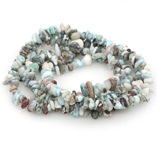 FloatingBeads Kristallsplitter, unregelmäßiger Kies, gebohrte Lochperle for die Schmuckherstellung, DIY-Armband, Halskette(Color29,20pcs(approx.16IN)) von YGSGJSP