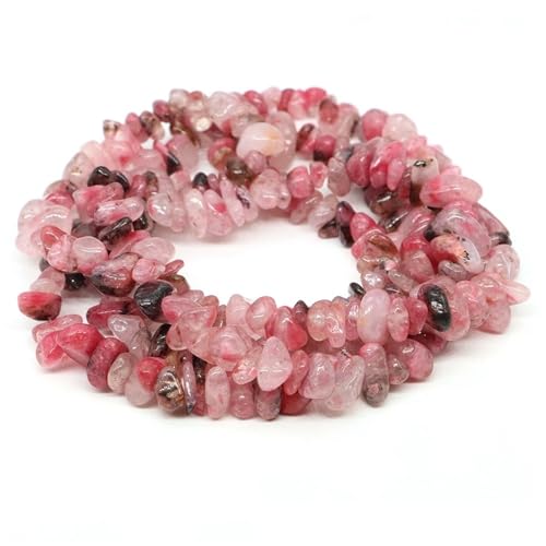FloatingBeads Kristallsplitter, unregelmäßiger Kies, gebohrte Lochperle for die Schmuckherstellung, DIY-Armband, Halskette(Color35,5pcs(approx.16IN)) von YGSGJSP