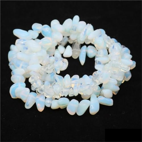 FloatingBeads Kristallsplitter, unregelmäßiger Kies, gebohrte Lochperle for die Schmuckherstellung, DIY-Armband, Halskette(Color39,5pcs(approx.16IN)) von YGSGJSP