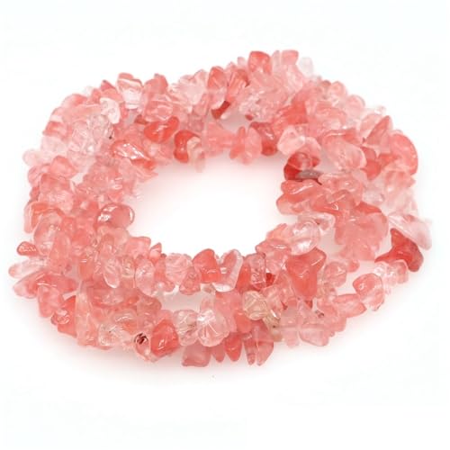 FloatingBeads Kristallsplitter, unregelmäßiger Kies, gebohrte Lochperle for die Schmuckherstellung, DIY-Armband, Halskette(Color7,5pcs(approx.16IN)) von YGSGJSP