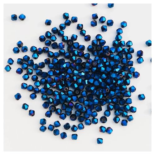 Glasperlen in Doppelkegelform, facettierter Kristall, for die Schmuckherstellung, Armbänder, Halsketten, Ohrringe, DIY-Perlen(Color-15) von YGSGJSP