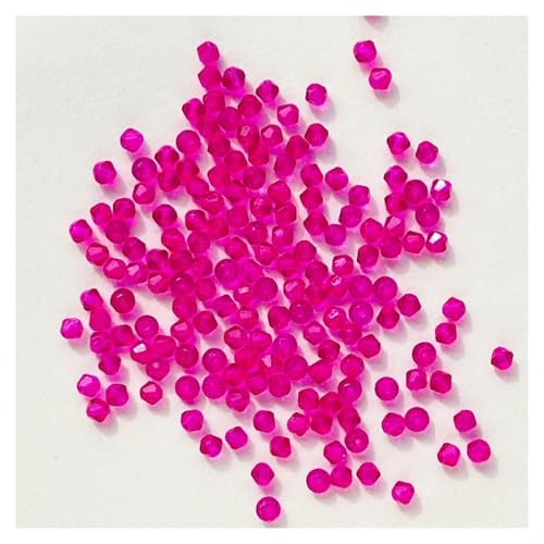 Glasperlen in Doppelkegelform, facettierter Kristall, for die Schmuckherstellung, Armbänder, Halsketten, Ohrringe, DIY-Perlen(Color-25) von YGSGJSP