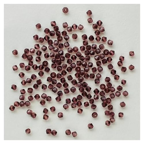 Glasperlen in Doppelkegelform, facettierter Kristall, for die Schmuckherstellung, Armbänder, Halsketten, Ohrringe, DIY-Perlen(Color-30) von YGSGJSP