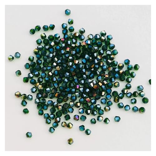 Glasperlen in Doppelkegelform, facettierter Kristall, for die Schmuckherstellung, Armbänder, Halsketten, Ohrringe, DIY-Perlen(Color-35) von YGSGJSP
