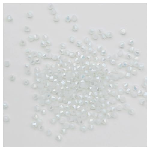 Glasperlen in Doppelkegelform, facettierter Kristall, for die Schmuckherstellung, Armbänder, Halsketten, Ohrringe, DIY-Perlen(Color-42) von YGSGJSP