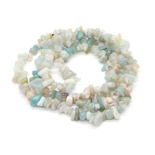 Kristallsteinperlen, Freiform-Chips, Kies for Party, Geschenk, DIY, Handwerk, Halskette, Armband, Schmuckherstellung(Color11,1pc(approx.32IN)) von YGSGJSP