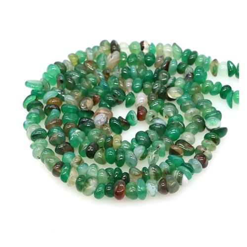Kristallsteinperlen, Freiform-Chips, Kies for Party, Geschenk, DIY, Handwerk, Halskette, Armband, Schmuckherstellung(Color19,10pc(approx.32IN)) von YGSGJSP