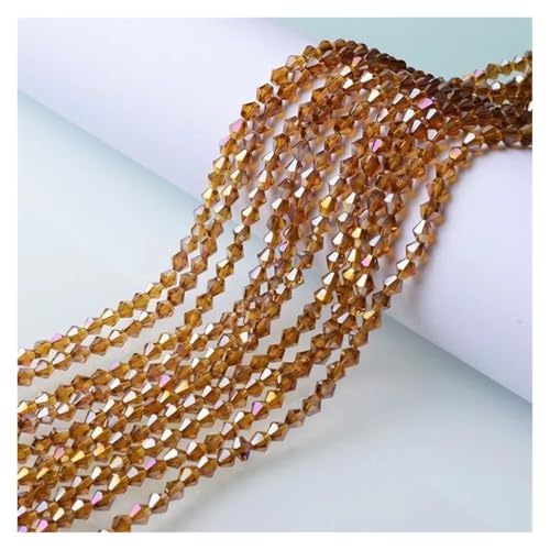 Österreichische Doppelkegel-Kristallperlen, AB-Farbe, facettiertes, funkelndes Glas for die Herstellung von Schmuck und Halsketten(SJJZ888-15,4mm-85-90pcs) von YGSGJSP