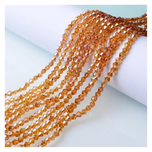 Österreichische Doppelkegel-Kristallperlen, AB-Farbe, facettiertes, funkelndes Glas for die Herstellung von Schmuck und Halsketten(SJJZ888-16,6mm-45-50pcs) von YGSGJSP