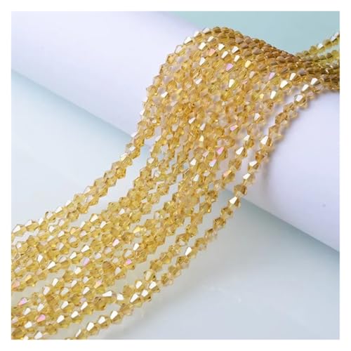Österreichische Doppelkegel-Kristallperlen, AB-Farbe, facettiertes, funkelndes Glas for die Herstellung von Schmuck und Halsketten(SJJZ888-17,4mm-85-90pcs) von YGSGJSP