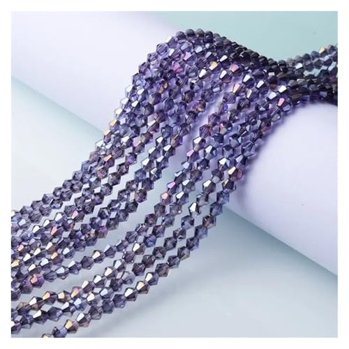 Österreichische Doppelkegel-Kristallperlen, AB-Farbe, facettiertes, funkelndes Glas for die Herstellung von Schmuck und Halsketten(SJJZ888-19,4mm-85-90pcs) von YGSGJSP