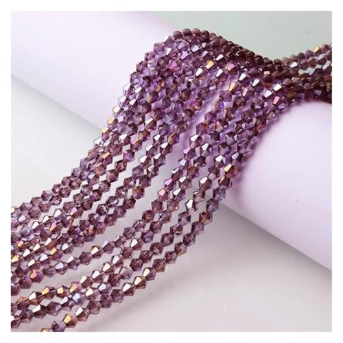 Österreichische Doppelkegel-Kristallperlen, AB-Farbe, facettiertes, funkelndes Glas for die Herstellung von Schmuck und Halsketten(SJJZ888-20,6mm-45-50pcs) von YGSGJSP