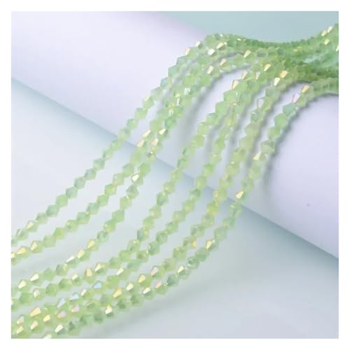 Österreichische Doppelkegel-Kristallperlen, AB-Farbe, facettiertes, funkelndes Glas for die Herstellung von Schmuck und Halsketten(SJJZ888-25,6mm-45-50pcs) von YGSGJSP