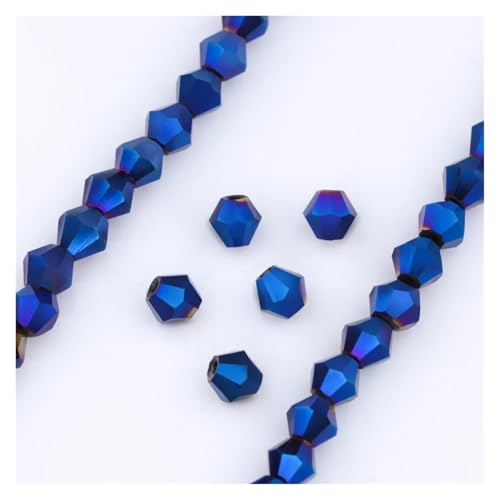 Österreichische Doppelkegel-Kristallperlen, AB-Farbe, facettiertes, funkelndes Glas for die Herstellung von Schmuck und Halsketten(SJJZ888-31,4mm-85-90pcs) von YGSGJSP