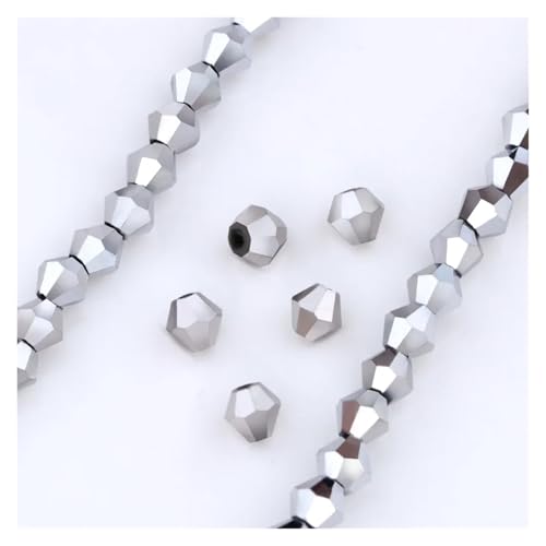 Österreichische Doppelkegel-Kristallperlen, AB-Farbe, facettiertes, funkelndes Glas for die Herstellung von Schmuck und Halsketten(SJJZ888-37,3mm-115-120pcs) von YGSGJSP