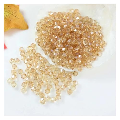 Österreichische Doppelkegel-Kristallperlen, AB-Farbe, facettiertes, funkelndes Glas for die Herstellung von Schmuck und Halsketten(SJJZ888-39,3mm-115-120pcs) von YGSGJSP