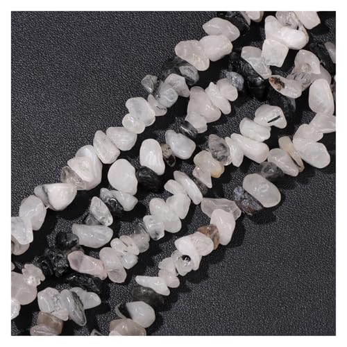 Steinachate, Splitterperlen, 5–8 mm, unregelmäßiger Malachit, Amazonit, Opal, Quarz, Edelsteine, Kies zur Schmuckherstellung(Color10,About 15inch) von YGSGJSP
