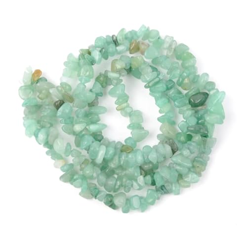 Steinsplitterperlen 3-5-8-12 mm unregelmäßiger Kies zur Schmuckherstellung Freeform DIY Halskette Armband(Color-10,5-8mm) von YGSGJSP