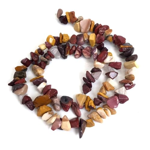 Unregelmäßige Chips Kies Achate Kristall Türkis Stein Perlen Diy Armband Zubehör for Schmuck Machen(Egg yolk stone) von YGSGJSP