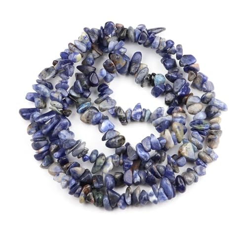 Unregelmäßige Kiesperlen Naturstein Malachit Edelsteinperle for die Schmuckherstellung DIY Halskette Armband 16 Zoll(Color-04,10pcs(approx.16IN)) von YGSGJSP