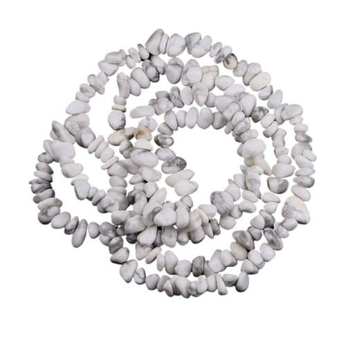 Unregelmäßige Kiesperlen Naturstein Malachit Edelsteinperle for die Schmuckherstellung DIY Halskette Armband 16 Zoll(Color-09,10pcs(approx.32IN)) von YGSGJSP